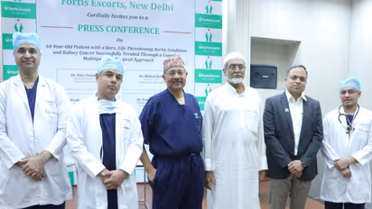 Doctors at Private Hospital in Delhi, have achieved a major medical breakthrough by successfully treating three life-threatening conditions (Photo/ANI)