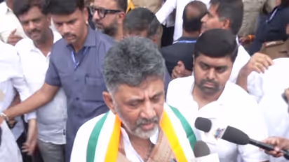 Karnataka CM DK Shivakumar (Photo/ANI)