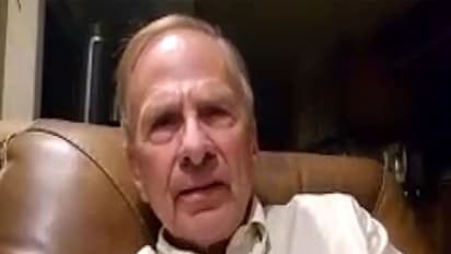 Former CIA officer Richard Barlow who was part of the intelligence agency as a counterproliferation officer during Pakistan's clandestine nuclear activities in the 1980s (Photo/ANI)