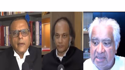 Senior Advocate Vikas Pahwa, Advocate Vijay Aggarwal, and Senior Advocate Harish Salve (Photo: ANI)