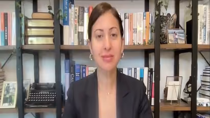 Jasmine El‑Gamal, Former Pentagon Middle East advisor and CEO of Averos Strategies (Photo/ANI)