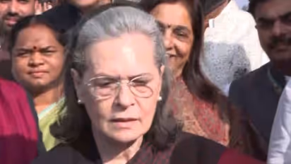 Congress Parliamentary Party chairperson Sonia Gandhi (Photo/ANI)