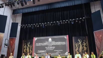 Tripura CM inaugurates, laid foundation stones of 21 development projects in Unakoti (Photo/CMO)