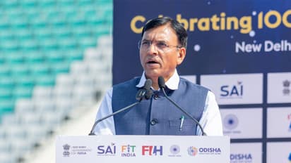 Union Sports Minister Mansukh Mandaviya. (Photo: HI Media)