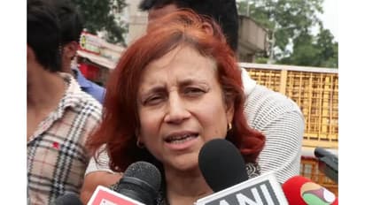 Activist Sonam Wangchuk's wife, Gitanjali J Angmo (File Photo/ANI)