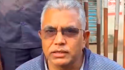 BJP candidate from Kharagpur Sadar assembly seat Dilip Ghosh (Photo/ANI)