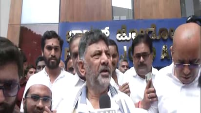 Karnataka Deputy Chief Minister D K Shivakumar (Photo/ANI)