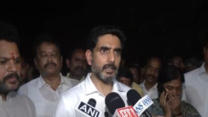 Andhra Pradesh Minister Nara Lokesh (Photo/ANI)