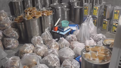 Adulterated dairy products at "Pride Dairy" (photo/ANI)