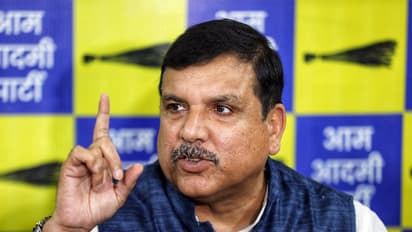 Aam Admi Party (AAP) Rajya Sabha MP Sanjay Singh (Photo/ANI)