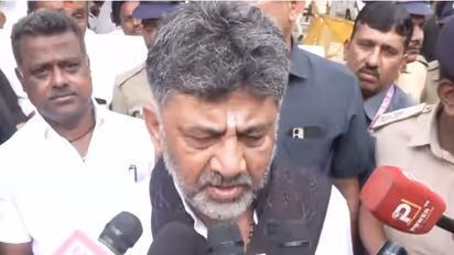 Karnataka Chief Minister DK Shivakumar (Photo/ANI)