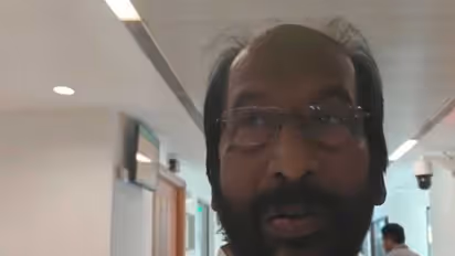 Chairperson of Parliamentary Standing Committee on Industry Tiruchi Siva (Photo/ANI)