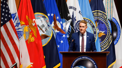Deputy Director of National Intelligence Aaron Lukas (Photo: X@DepDNILukas)