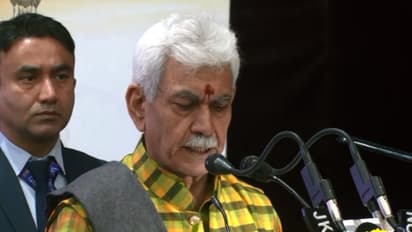 J&K Governor Manoj Sinha speech (Photo/ANI)