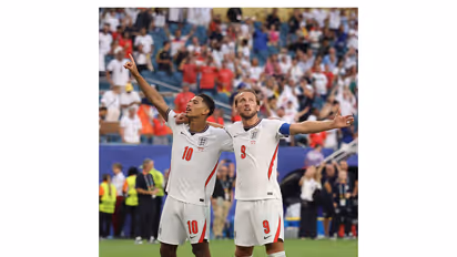 Jude Bellingham (L) and Harry Kane (R). (Photo: X/@FIFAWorldCup)