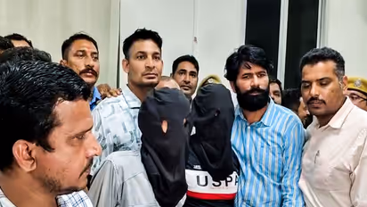 Two of the accused in the firing case (Photo/ANI)