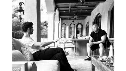 Vin Diesel, Michael Lesslie (Photo/Instagram@vindiesel)