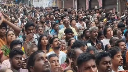Devotee at Meenakshi Amman Temple in Madurai (Photo/ANI)