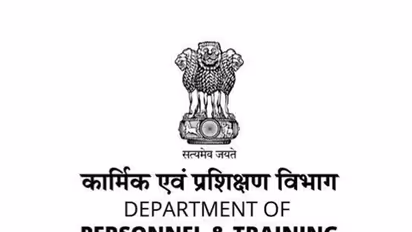 Department of Personnel and Training (DoPT)'s logo (Photo/X@DoPTGoI)