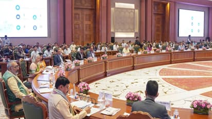 MP CM Mohan Yadav participates in Bharat Tex 2026 (Photo/DPR)