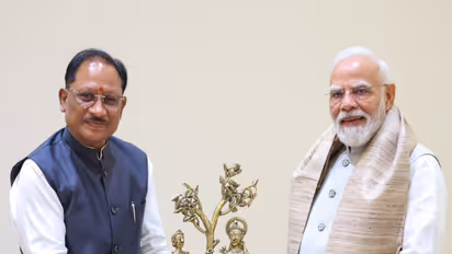Chhattisgarh CM Vishnu Deo Sai with PM Modi (Photo/ANI)