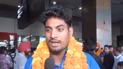 Indian javelin thrower Rohit Yadav. (Photo: ANI)