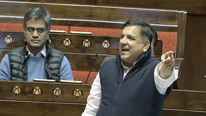 AAP Rajya Sabha MP Sanjay Singh (Photo/ANI)