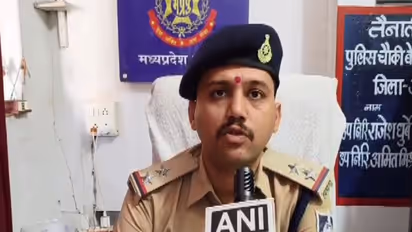 Ashwani Mishra, Sub-Inspector of Police. Katangi police station area of Jabalpur (Photo/ANI)