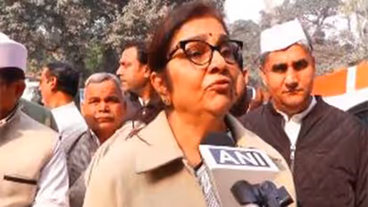 Congress Leader and RS MP Rajani Patil (Photo/ANI)