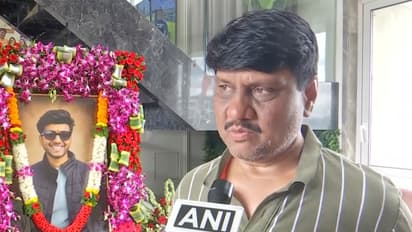 Ketan Vishal Agrawal's father (Photo/ANI)