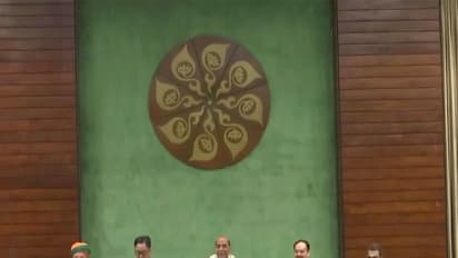 All-party meeting ahead of Parliament's winter session. (Photo/ANI)