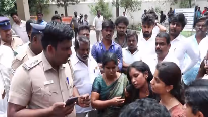 People hold protest and demands justice (Photo/ANI)