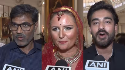 Members of Indian diaspora (Photo/ANI)