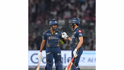 Sai Sudharsan and Shubman Gill. (Photo: ANI)