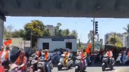 Protest rally held in Nashik against alleged religious conversion (Photo/ANI)