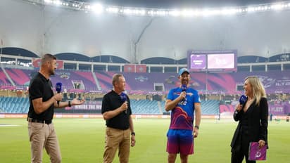 Andy Flower (second from left) (Photo: ILT20)