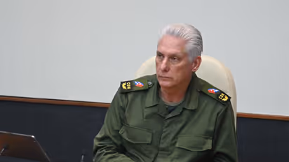 Cuban President Miguel Díaz-Canel Bermúdez (Photo/X@DiazCanelB)