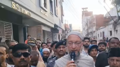 AIMIM chief Asaduddin Owaisi (Photo/ANI)