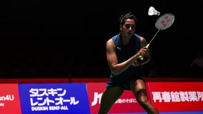 PV Sindhu in action (Photo: BAI)