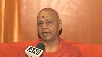 Shri Ram Janmabhoomi Teerth Kshetra Treasurer Govind Dev Giri Maharaj (Photo/ANI)
