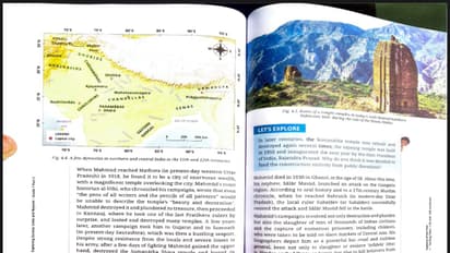 Pages from NCERT's new Class VII book (Photo/ANI)