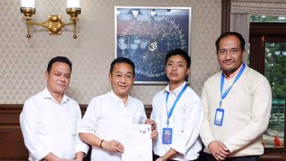 Sikkim Chief Minister Prem Singh Tamang submitting SIR for (Photo/ Facebook/ Prem Singh Tamang-Golay )