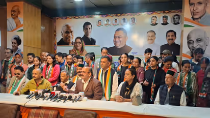 Around 50 people from BJP, AAP, BSP joins Congress (Photo/HP Congress committee)