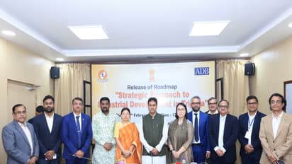Tripura CM Manik Saha attends book launch prepared by Asian Development Bank (Photo/TripuraCMO)