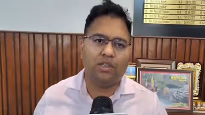 Rudraprayag DM Vishal Mishra (Photo/ANI)