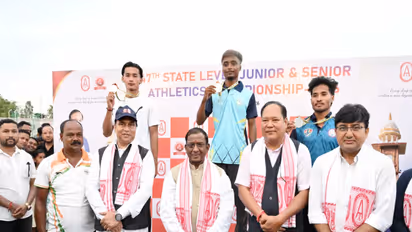 47th Assam State Athletics Championship begins in Nalbari (Photo/ANI)