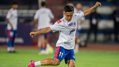 Sunil Chhetri in action (Photo: AIFF Media)