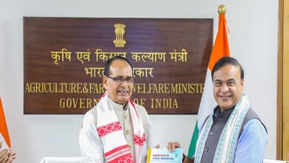 Assam CM Himanta Biswa Sarma and Union Minister Shivraj Singh Chouhan (Photo/X@himantabiswa)