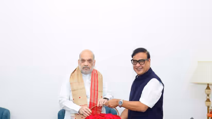 Union Home Minister Amit Shah and Assam Chief Minister Himanta Biswa Sarma (Photo/ Assam CM)