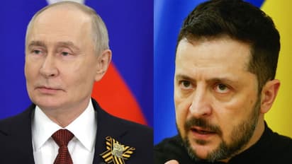 Ukrainian President Volodymyr Zelenskyy (R) and Russian President Vladimir Putin (Photo/Kremlin)